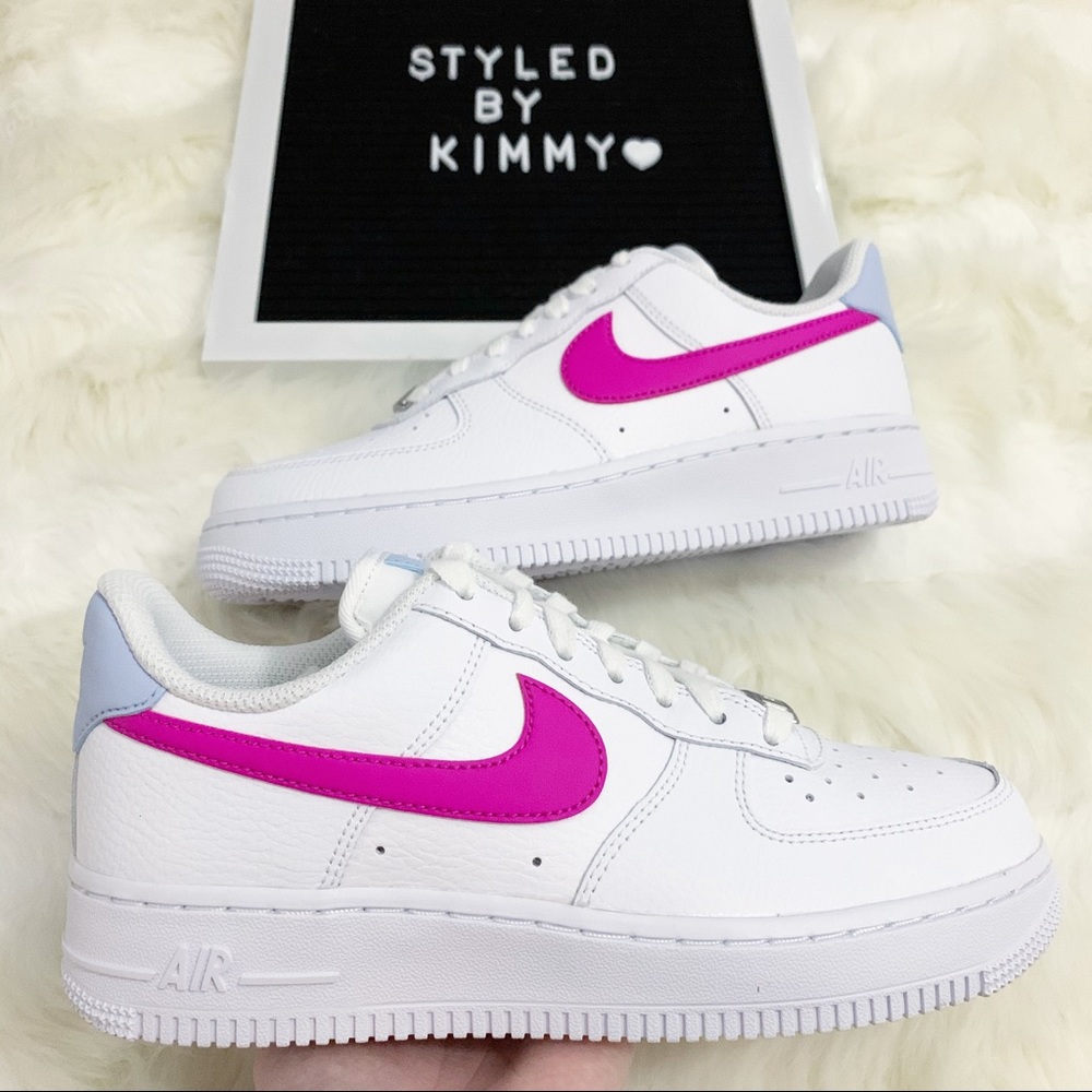 🌸 NIKE Women Air Force 1 AF1 Sneakers Shoes - Picture 2 of 14